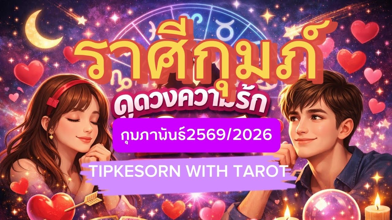 ❤️🥰#ราศีกุมภ์  #ความรัก #กุมภาพันธ์2569/2026❤️💰💲💶 โอกาสดีๆที่จะได้พัฒนาความสัมพันธ์โชคยังเข้าข้างคุณ