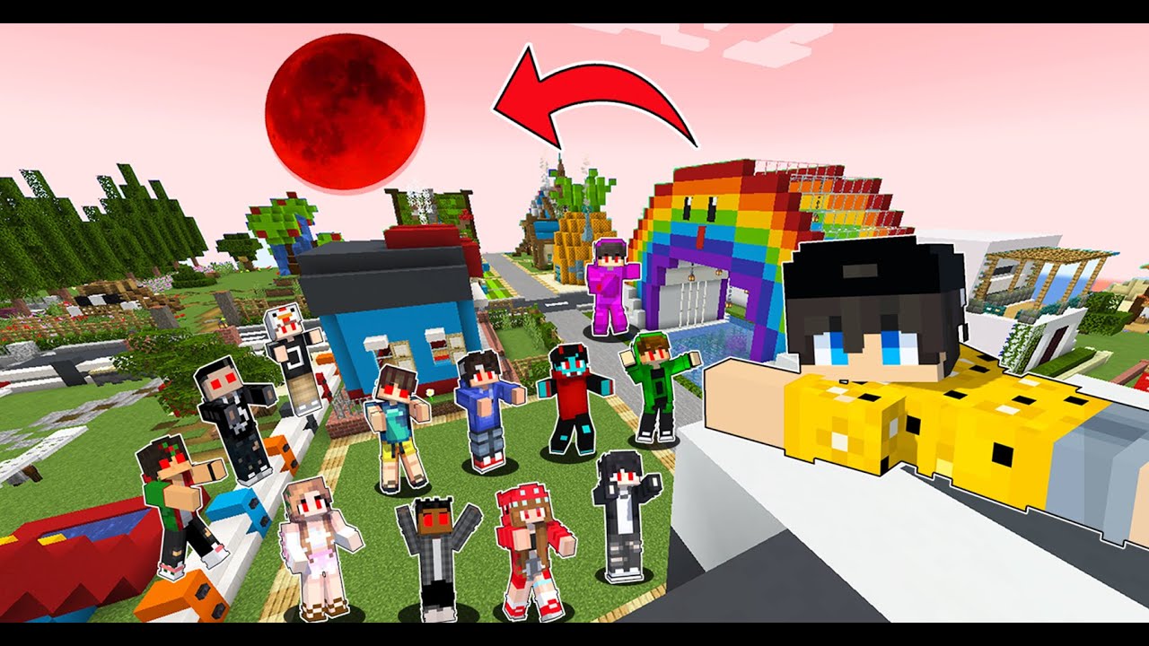CURSED by the BLOODY MOON in Minecraft