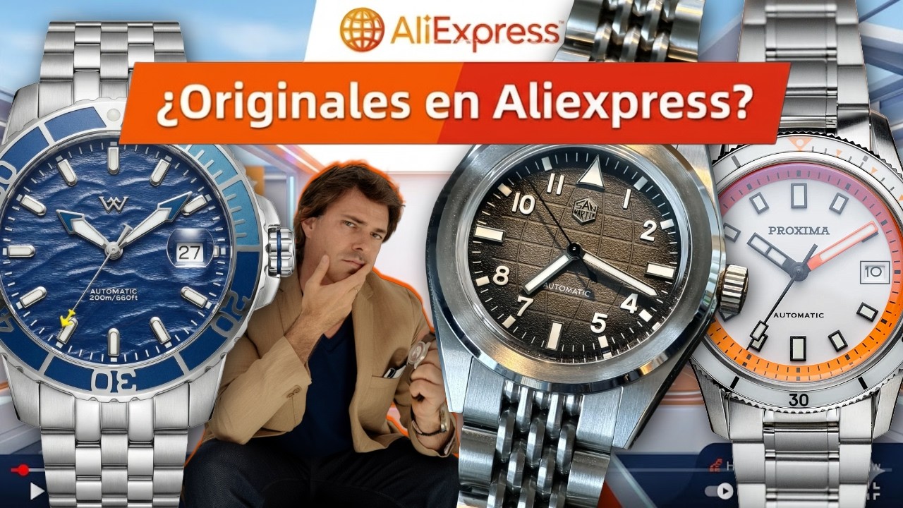 Relojes Originales en AliExpress, 🔎 ¿o no tanto?