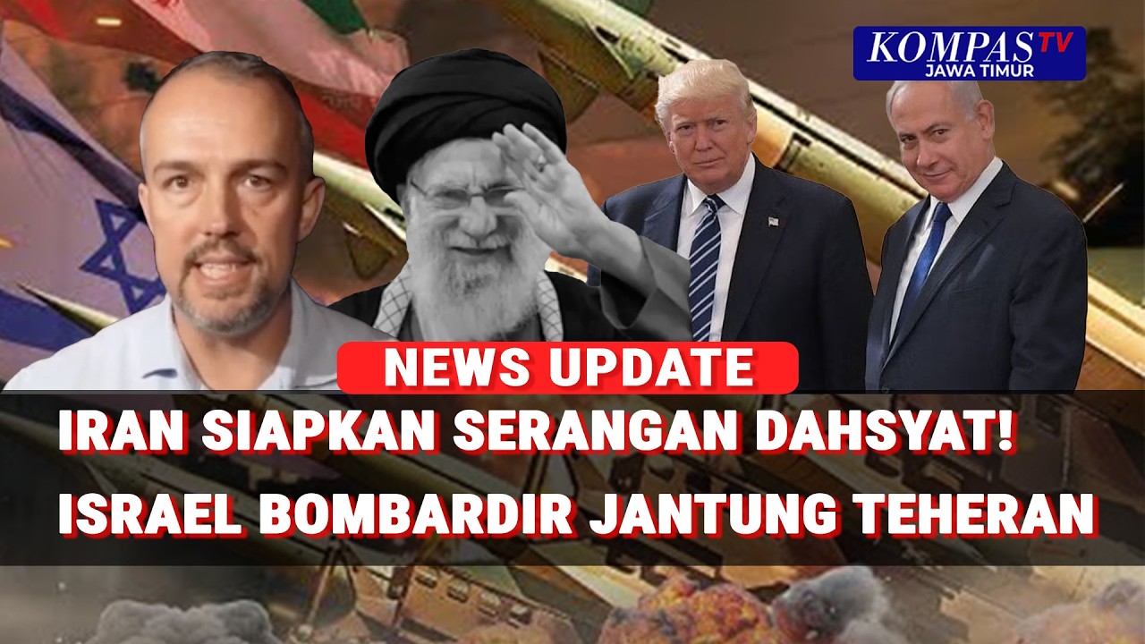 Israel Bombardir Jantung Teheran, Garda Revolusi Iran Siapkan Serangan Balasan Besar!