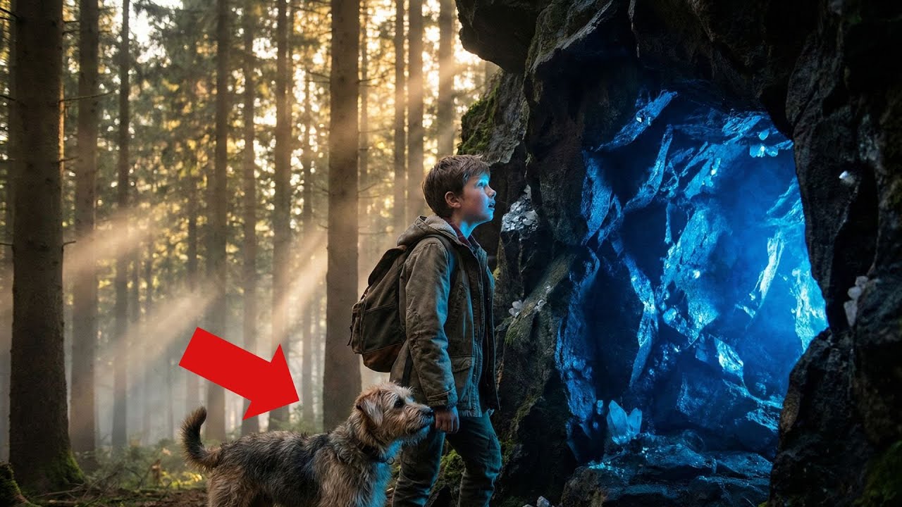 Ein armer Waisenjunge folgte seinem Hund in den Wald – in einer Höhle fanden sie etwas Unglaubliches