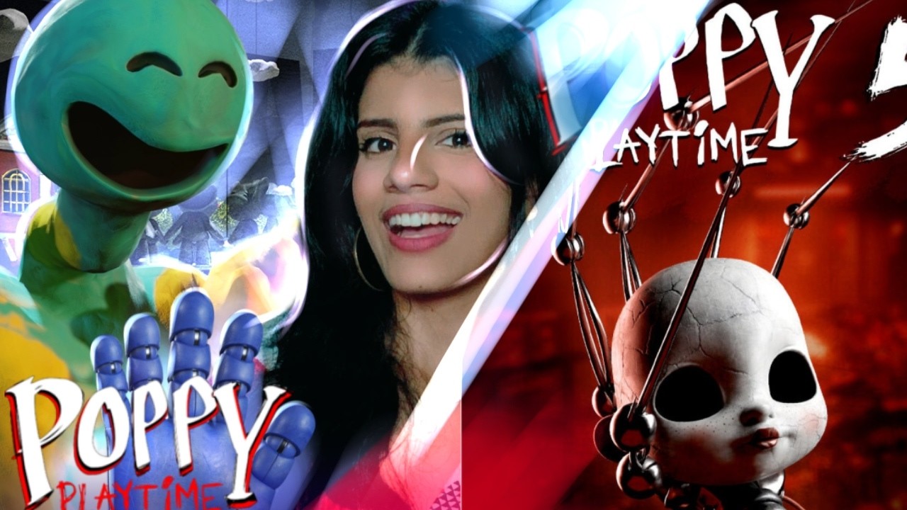 🔴JOGANDO POPPY PLAYTIME 4 e 5!! VEM PRA LIVE!!!