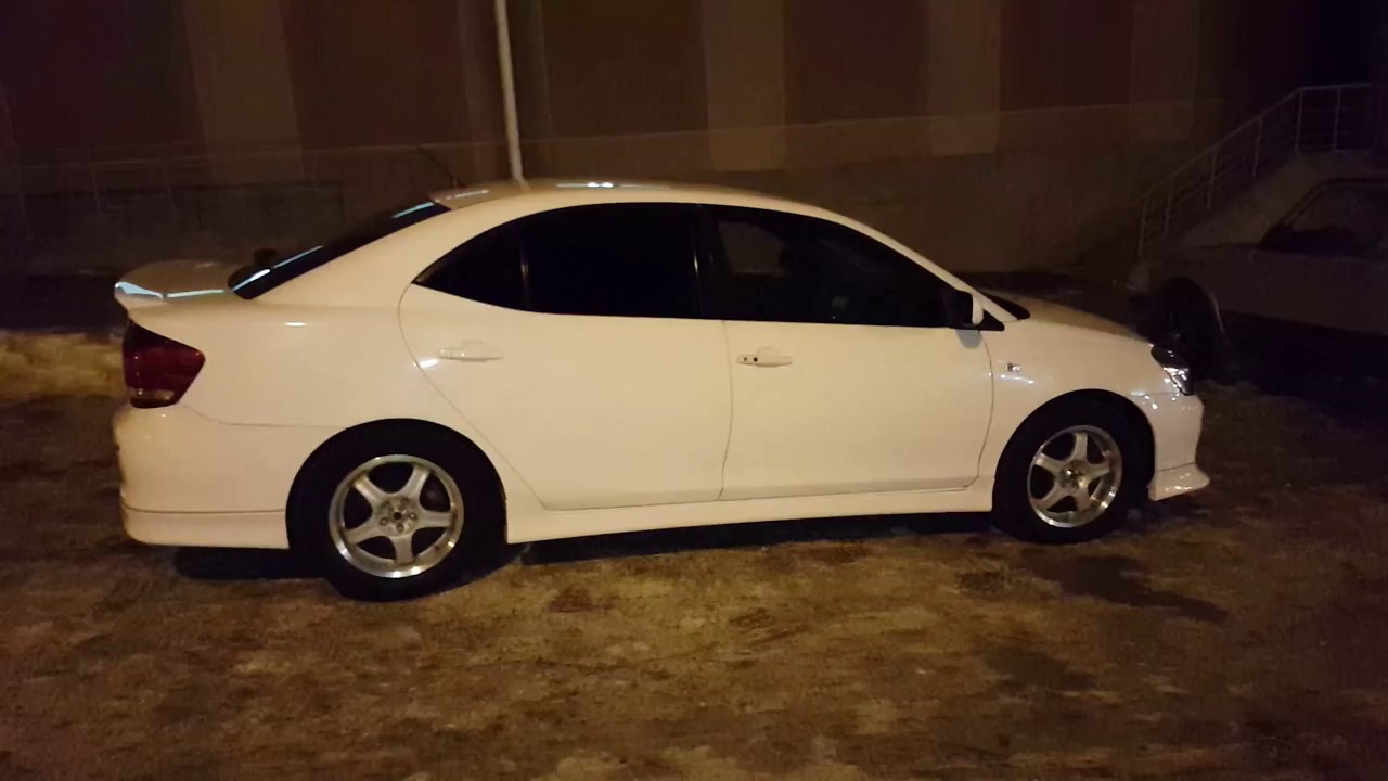 Бесключевой доступ + кнопка Start-Stop на Toyota Allion