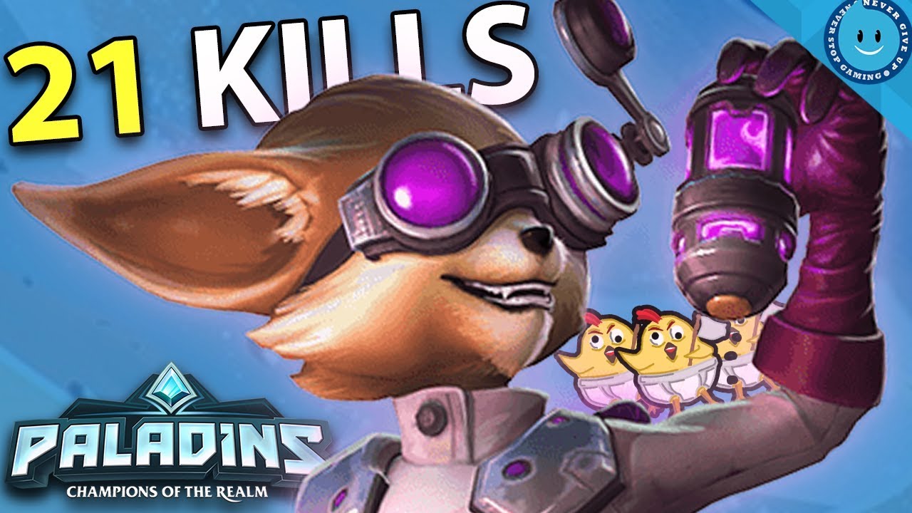 PIP MAX MORALE BOOST! 21 KILLING BLOWS! Paladins Pip Gameplay (Catalyst Loadout/Build)