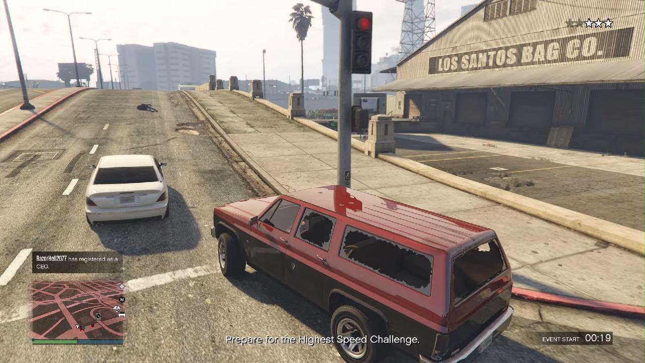 Grand Theft Auto V　Losing cops