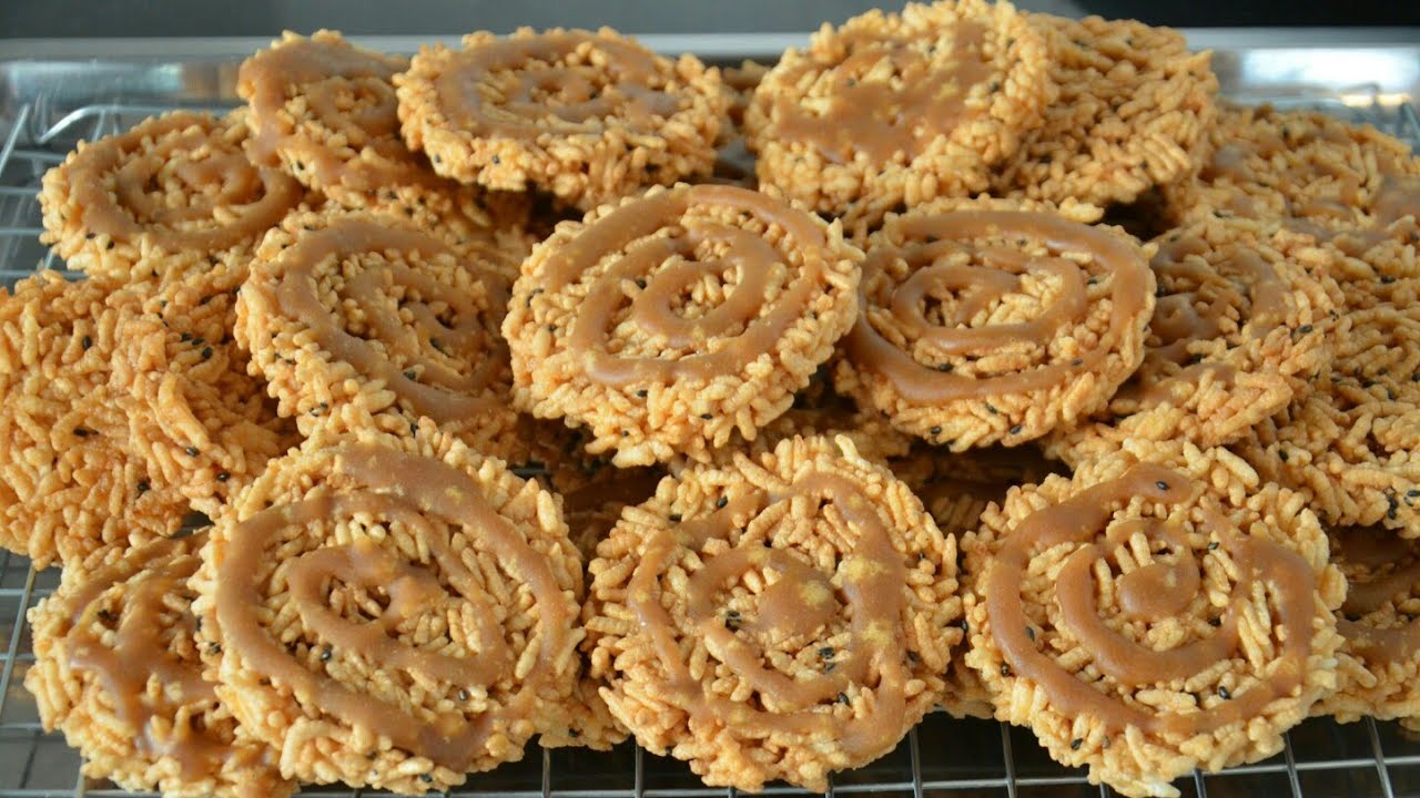 ข้าวแต๋นน้ำแตงโม กรุบกรอบหอมหวานมัน สูตรนี้เด็ดมาก ทำขายได้เลยจ้า