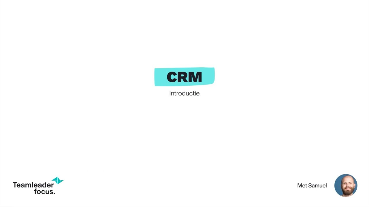 How to | CRM in Teamleader Focus