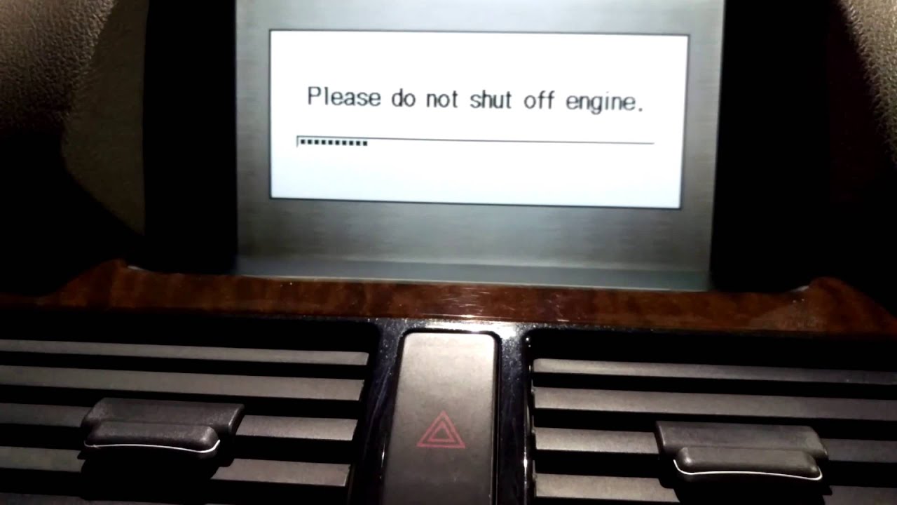 Honda legend (acura rl)  sat nav update