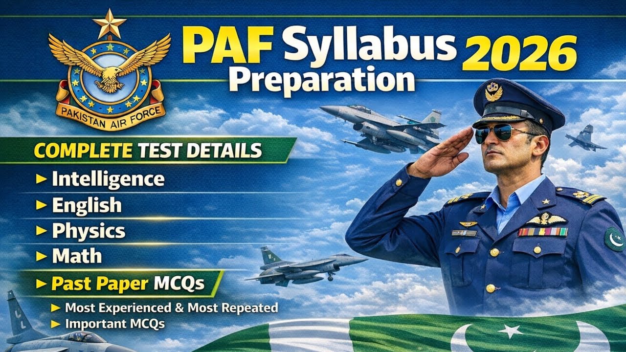Paf Test Pattern 2026 | PAF Initial Test Complete Details | How to Pass PAF Test
