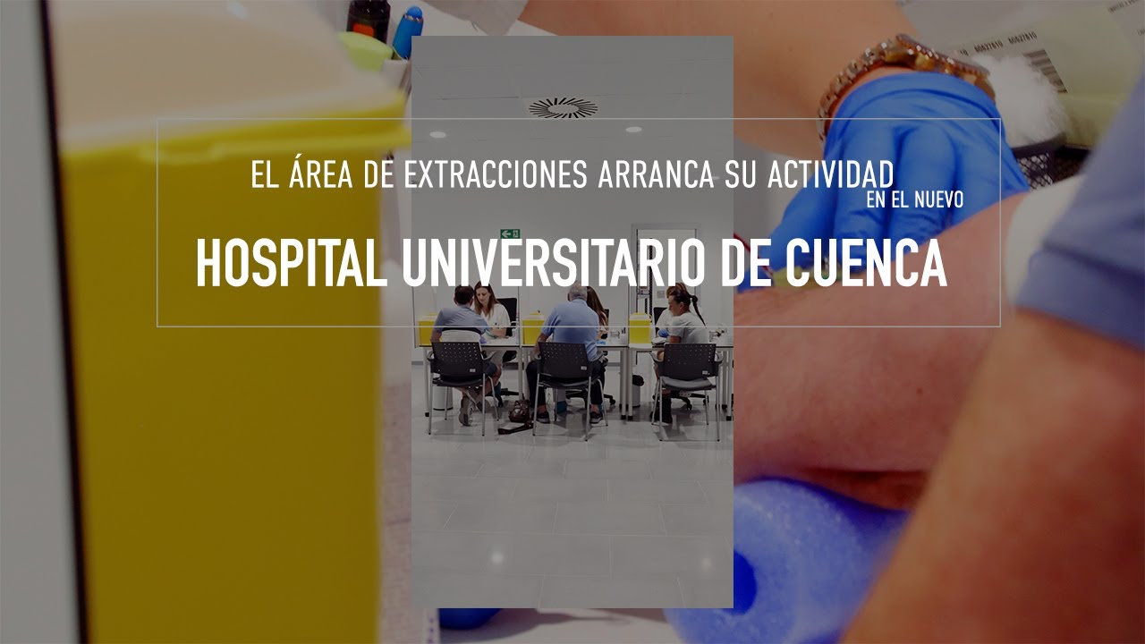 El Área de Extracciones arranca su actividad en el nuevo Hospital Universitario de Cuenca