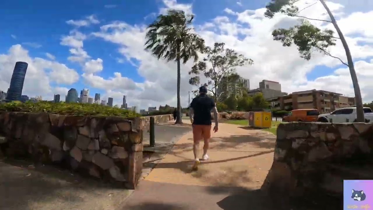 Brisbane, Southbank & Kangaroo Point Walk...