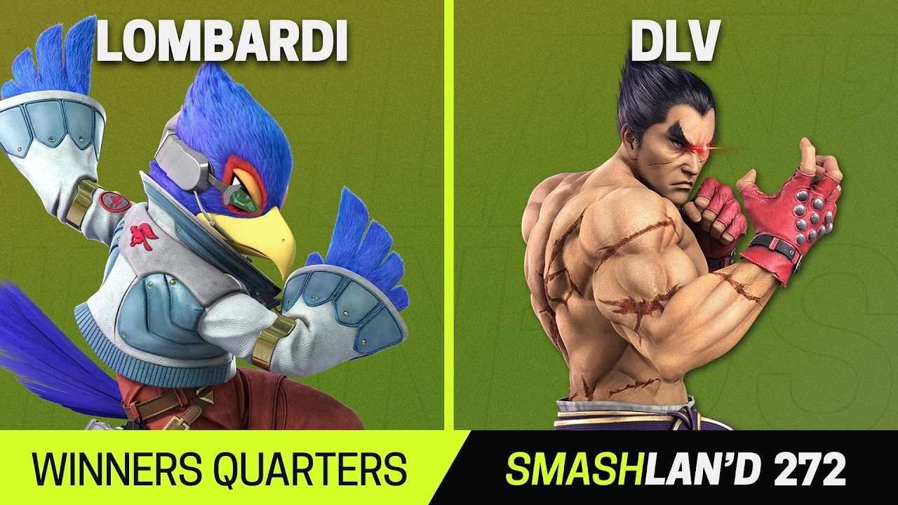 SmashLAN'd 272 Winners Quarters - Lombardi (Falco) vs DLV (Kazuya) - SSBU Tournament