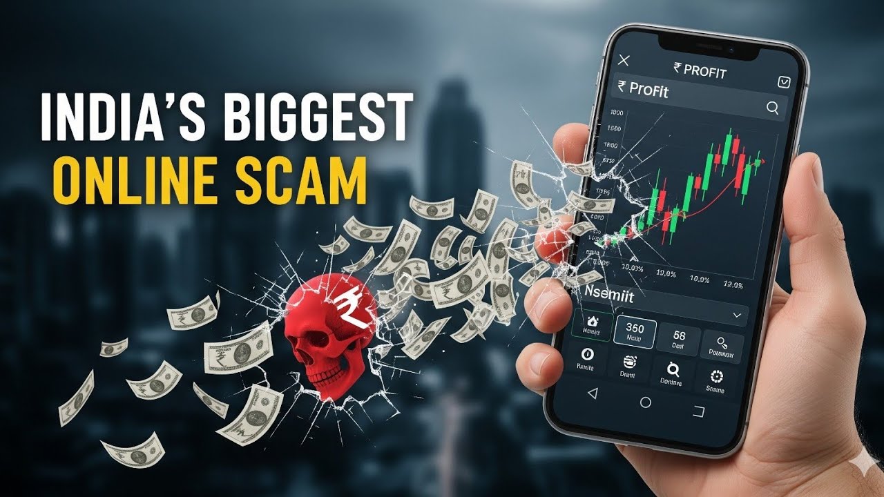 India&rsquo;s Biggest Online Scam 2025 Explained | Fake Investment App That Stole Crores