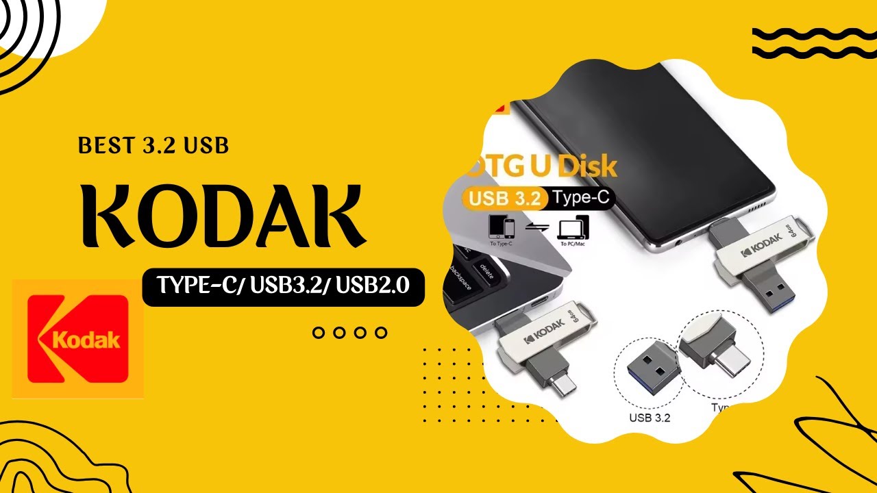 Premium Quality USB 3.2 by KODAK - Complete Review - Best USB to buy in Pakistan