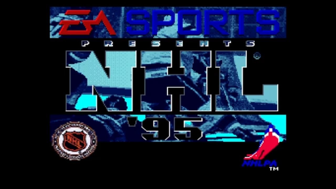 NHL 95 (snes) Devils vs Bruins