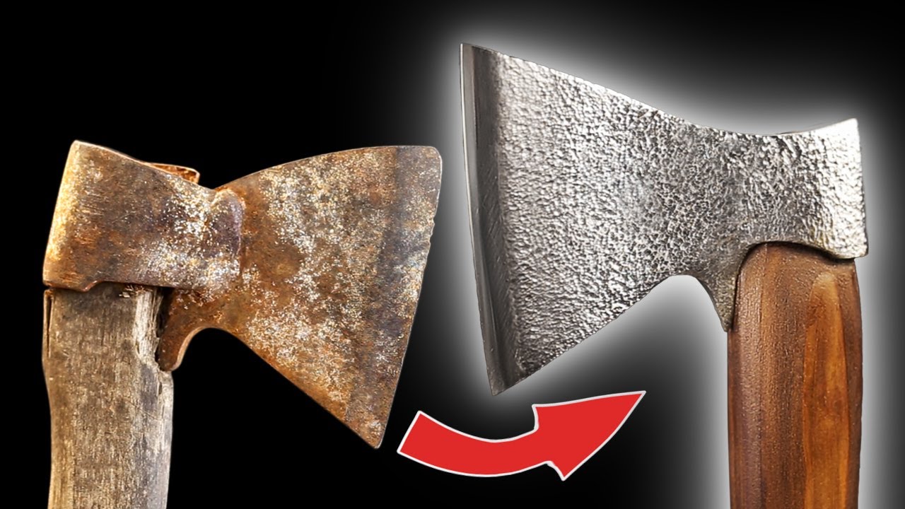 Simple Restoration SECOND LIFE to my grandfather's axe
