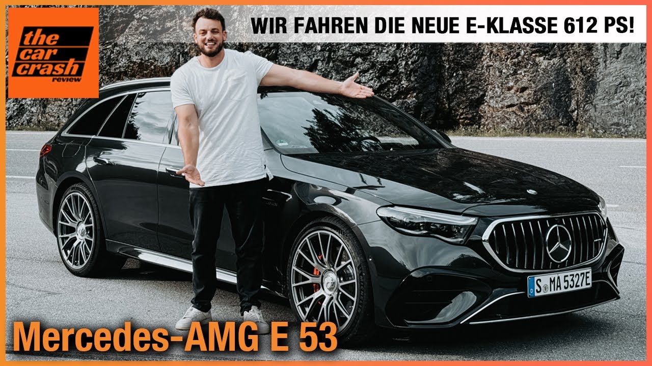Mercedes-AMG E 53 im Test (2024) Wir fahren die NEUE E-Klasse 612 PS! Fahrbericht | T-Modell | Kombi