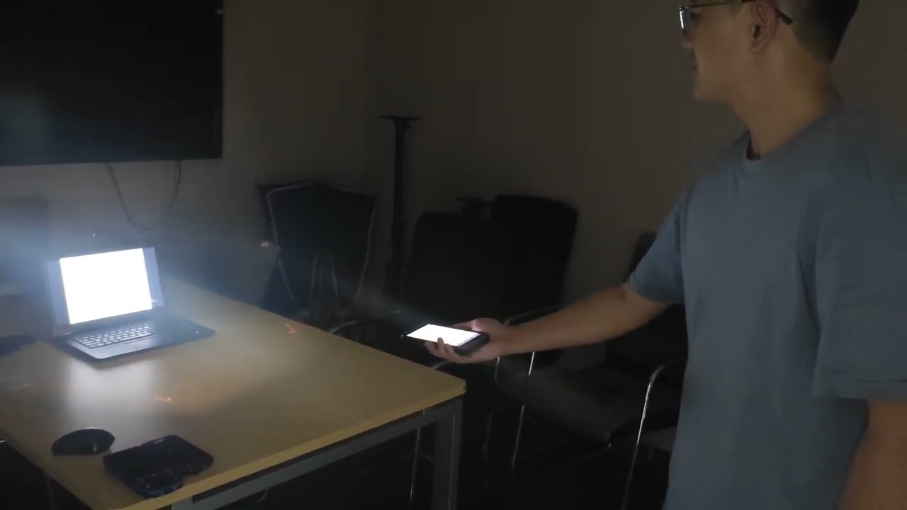 Cilico PDA C80 scanning distance test with HS7 scan head