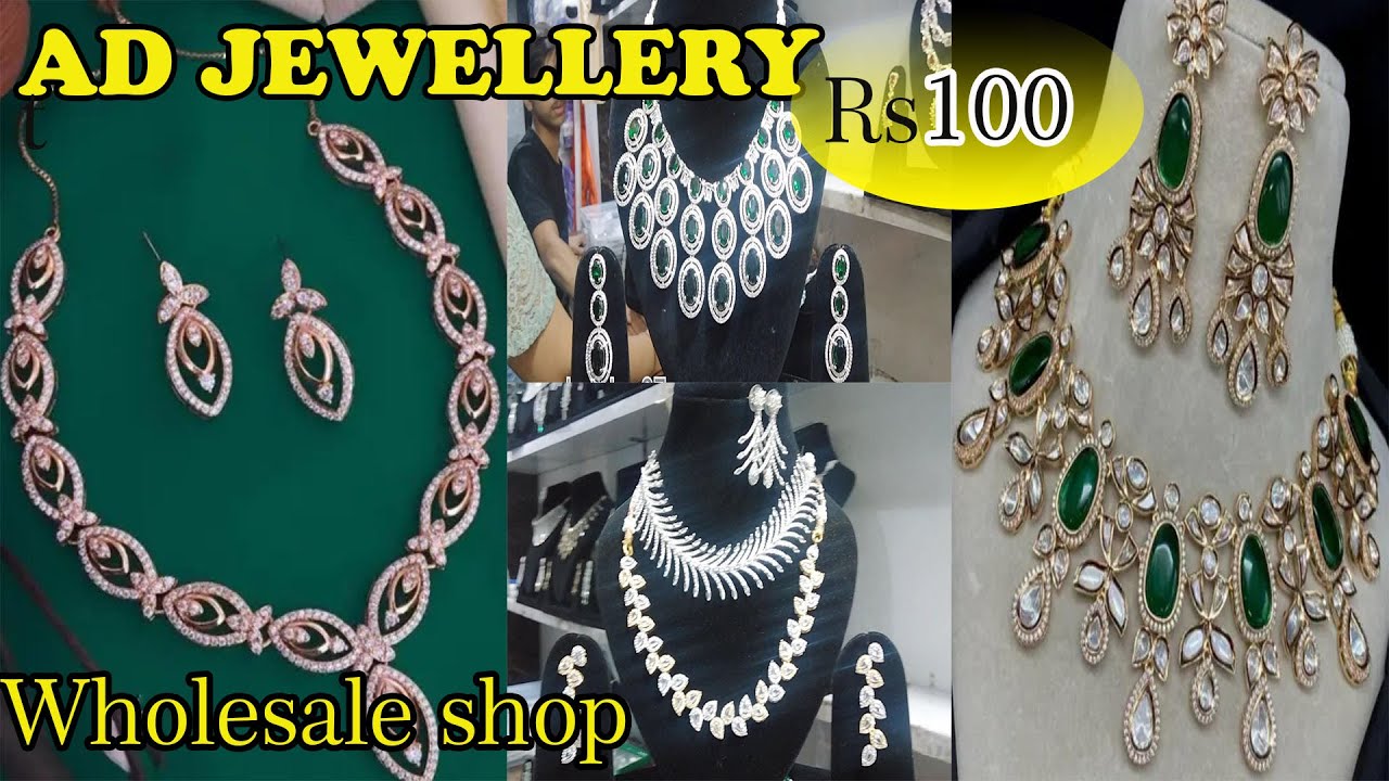 Wholesale AD jewellery Market in Sadar Bazar Delhi| Best bridal Ad Jewellery wholesaler in India