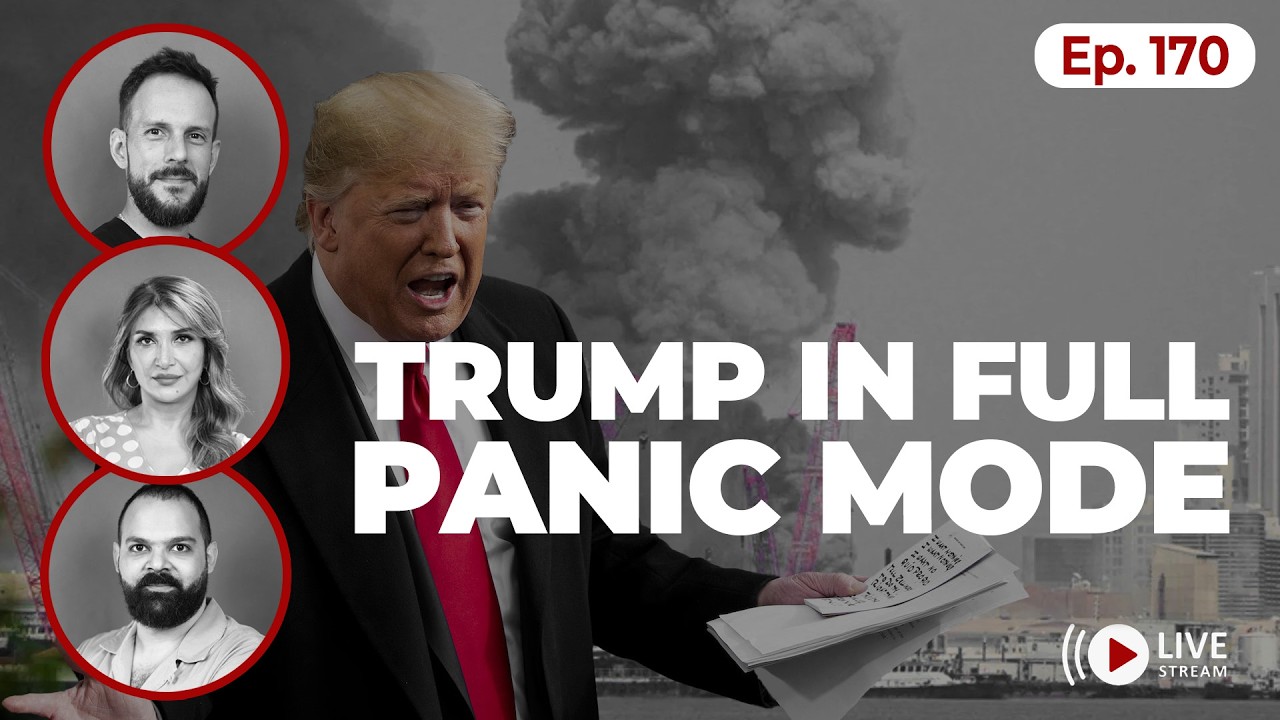 TRUMP PANICS: Calls Putin for help as Iran takes war lead | Ep. 170