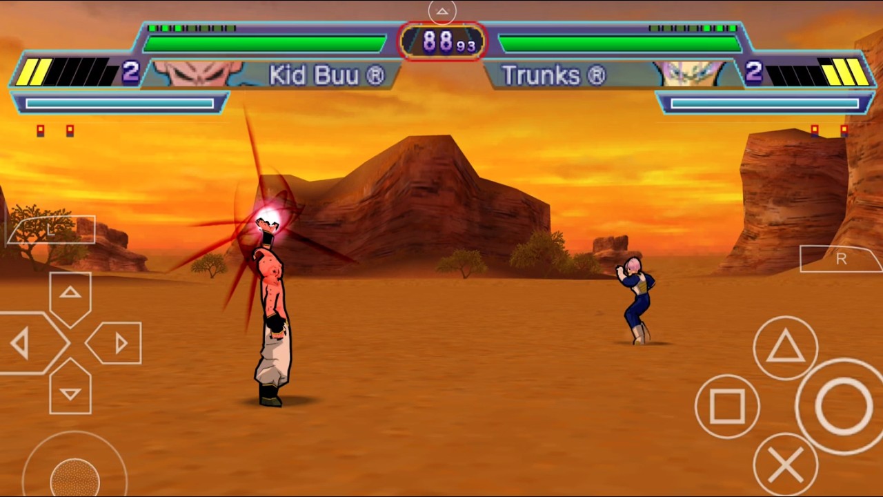 🔥 Kid Buu vs Super Saiyan Trunks – Chaos vs Saiyan Power! #shinbudokai #dragonball #fyp #shorts