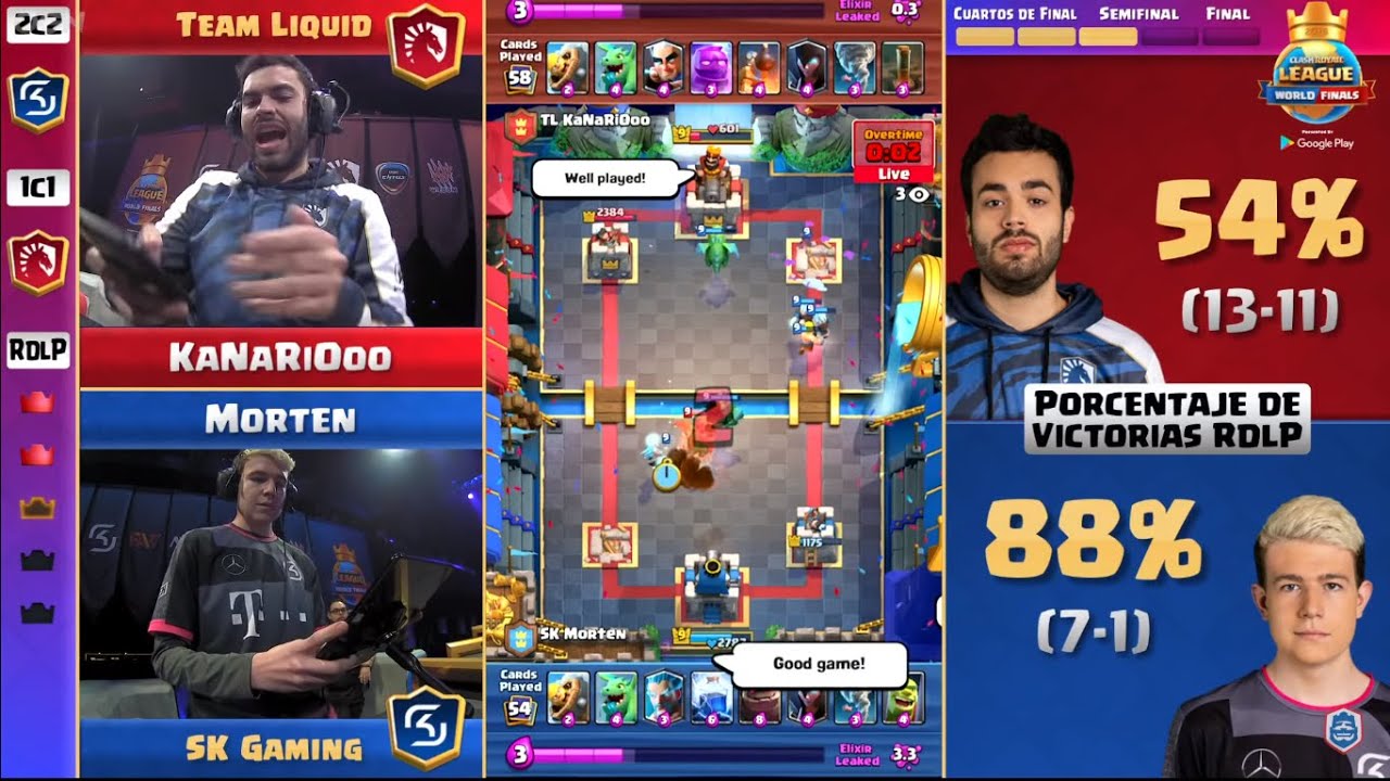 [SEMINFINAL] SERGIO RAMOS | XOPXSAM| MORTEN VS KANARIOOO | EGOR | FINAL CLASH ROYALE