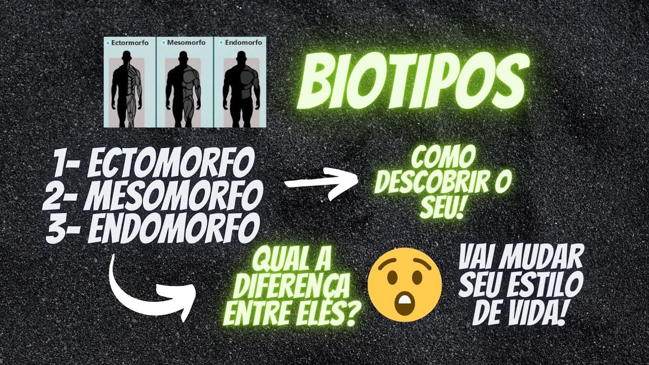 Os 3 Bi&oacute;tipos - DESCUBRA O SEU E MUDE SEU ESTILO DE VIDA!