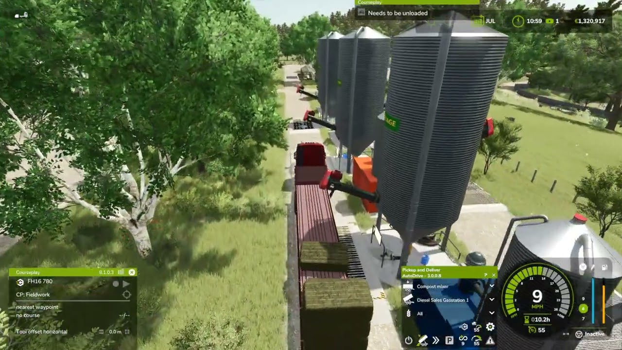 Stevie's Riverbend Springs 4x map the new farm still wheat harvest