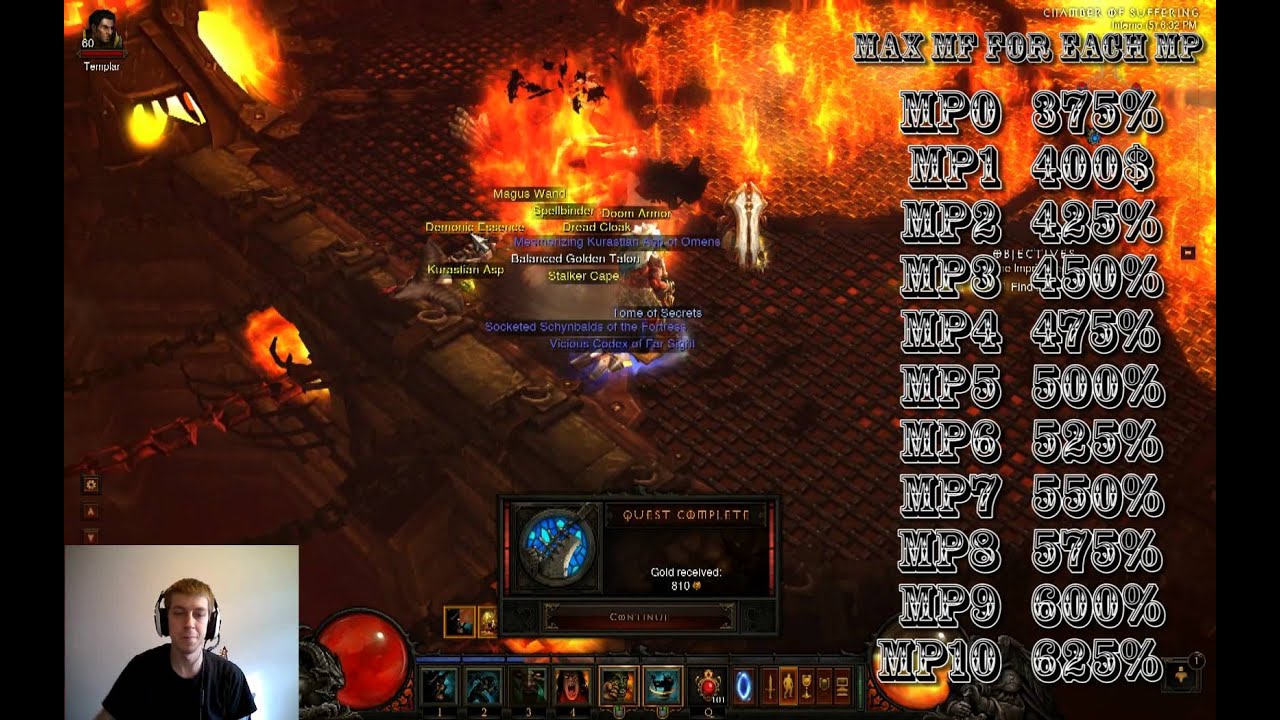 How To Find Legendaries Like A Pro. How Magic Find Works: A Detailed Edition - Diablo 3 - 1.0.7