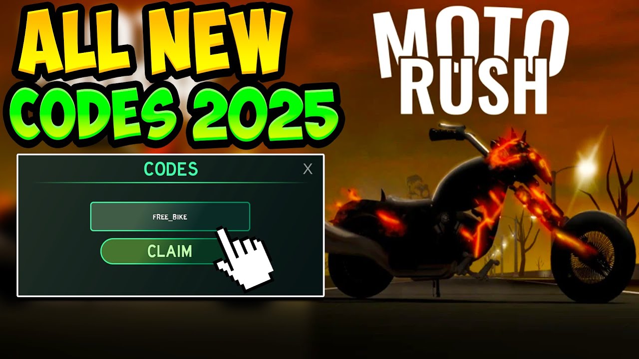 *НОВЫЕ КОДЫ* ​​ВСЕ РАБОЧИЕ КОДЫ MOTORUSH 2025 - Все новые коды MotoRush!