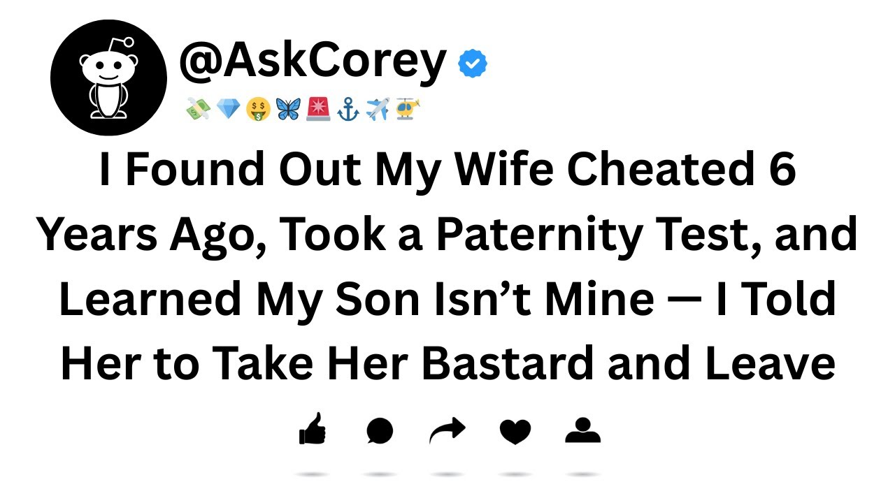 I Found Out My Wife Cheated 6 Years Ago, Took a Paternity Test, and Learned My Son Isn&rsquo;t Mine...