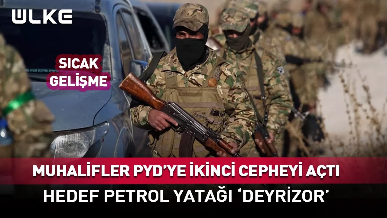 Suriyeli Muhalifler PYD'ye Münbiç'ten Sonra İkinci Cepheyi Açtı #haber