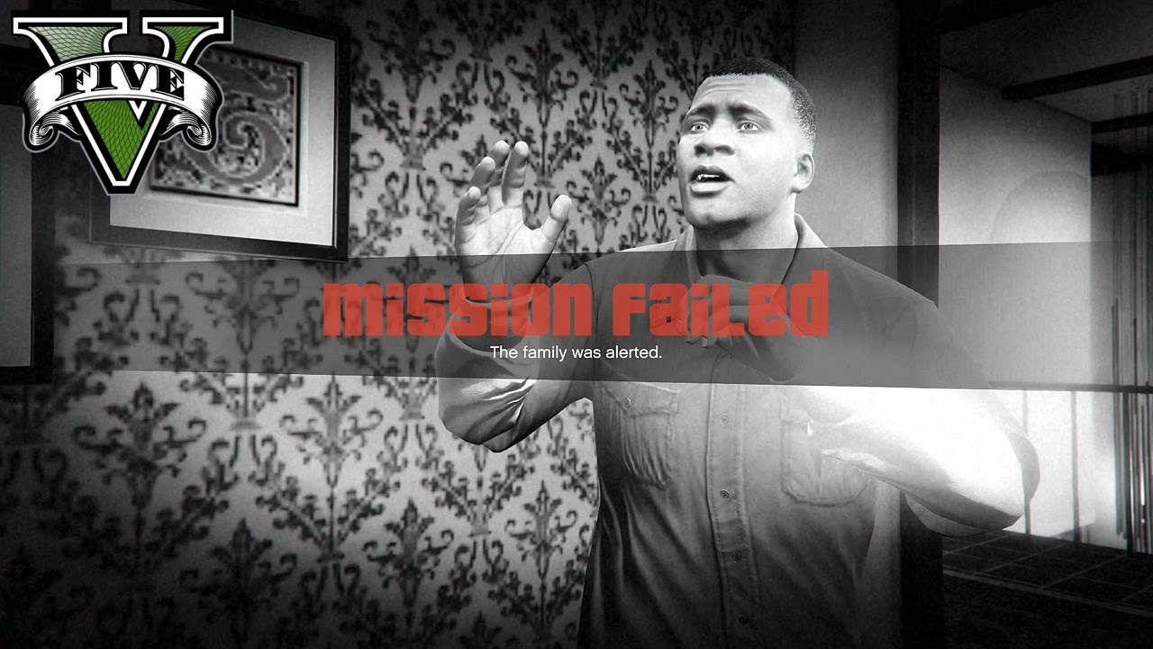 GTA 5 PC Gameplay - Funny Mission Fail [1080p HD]