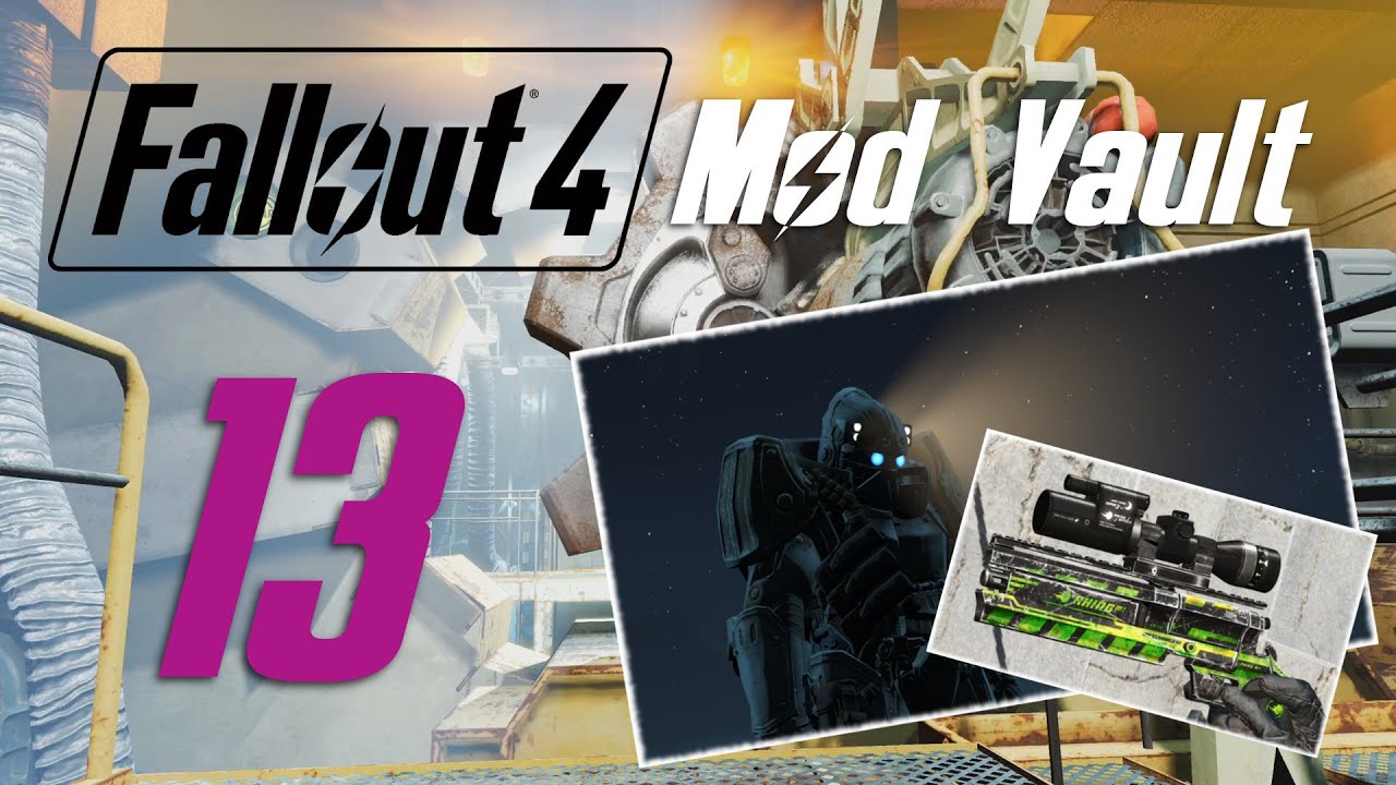 FALLOUT 4: Mod Vault #13 : See-Through Combat Scopes