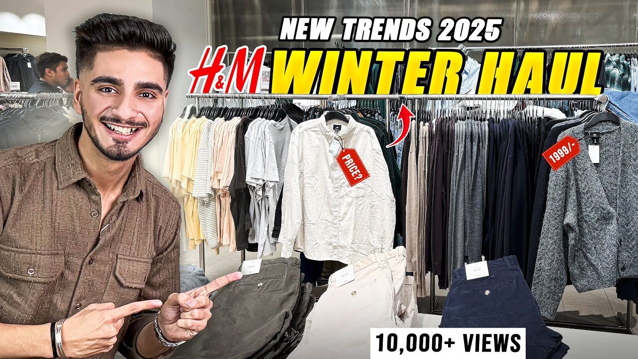 H&M Winter Haul 2025 | Winter Must Haves From H&M Winter Collection | Part-1