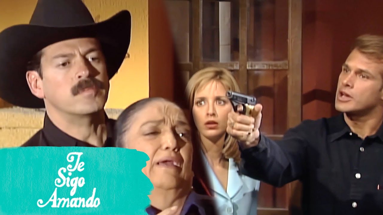 Luis Ángel amenaza a Ignacio con un arma | Te sigo amando 2/4 | C-96 | tlnovelas