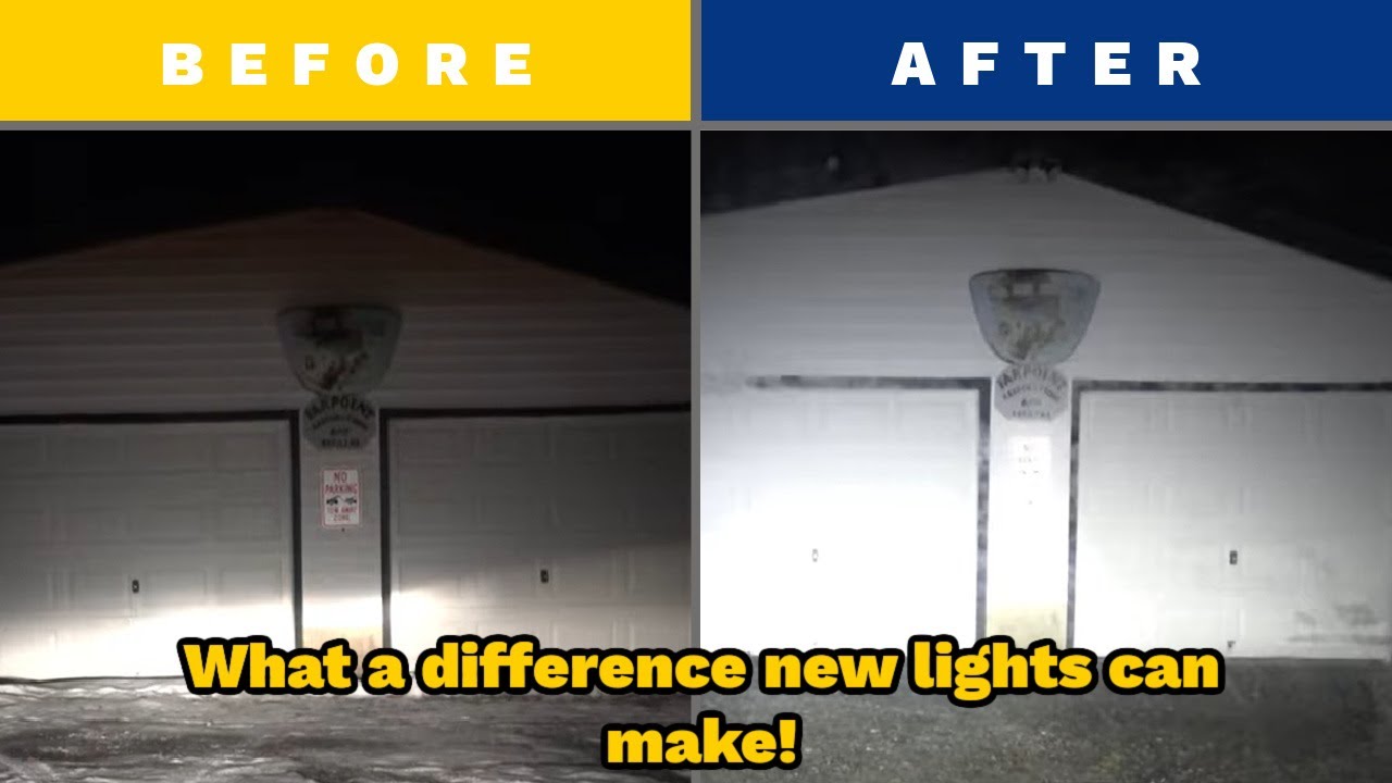 LED Headlight Upgrade on My Volvo XC70. These Hawkglow Lights are Ultra Bright!