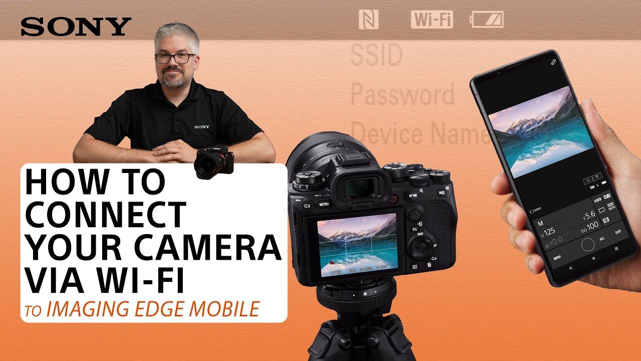 Sony | Как подключить камеру к Imaging Edge Mobile через WI-FI