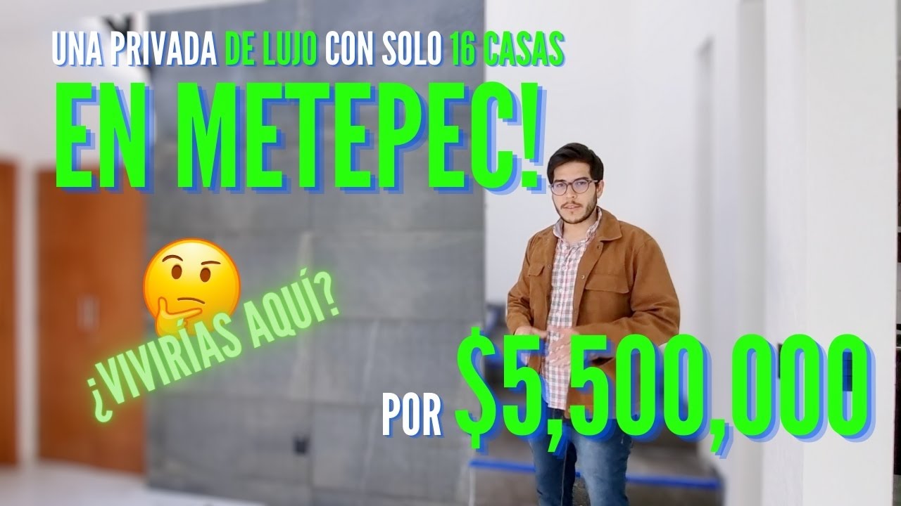 ¡Casas con impresionantes espacios! | A 5 minutos del centro de Metepec.