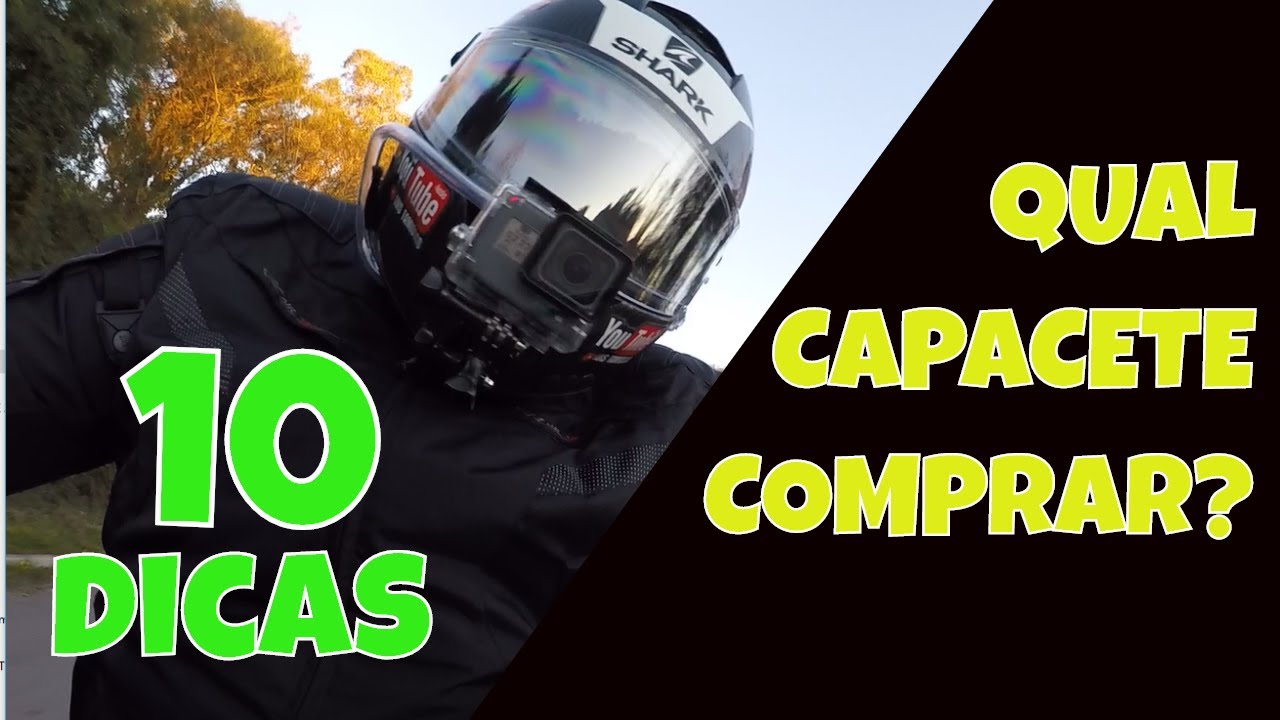 Qual capacete comprar? 10 dicas para escolher melhor!