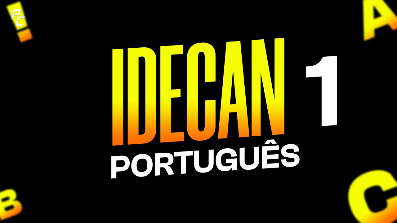 IDECAN PORTUGUÊS 1