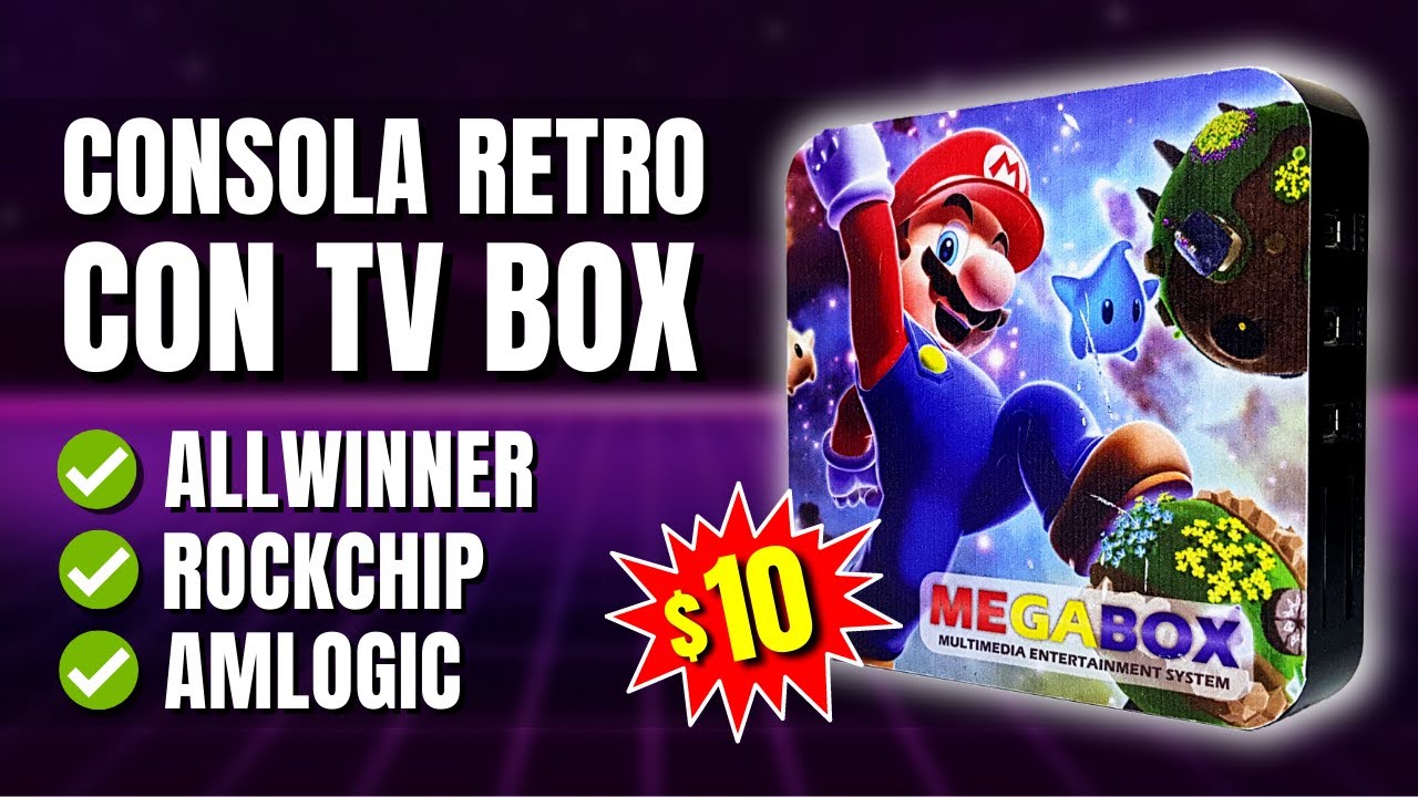 🕹💥 Cómo CONVERTIR TV BOX en CONSOLA RETRO | ROCKCHIP - ALLWINNER - AMLOGIC