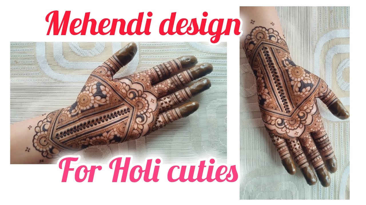 Easy Arabic Mehendi Design | Simple & Beautiful Mehndi for Beginners | Life with vinti sharma