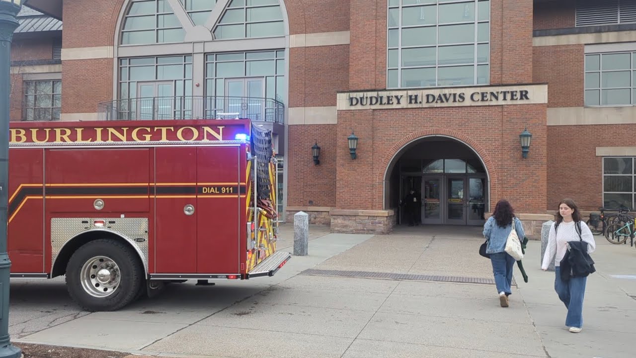 Davis Center Medical Call – Burlington Fire and UVM Rescue Respond