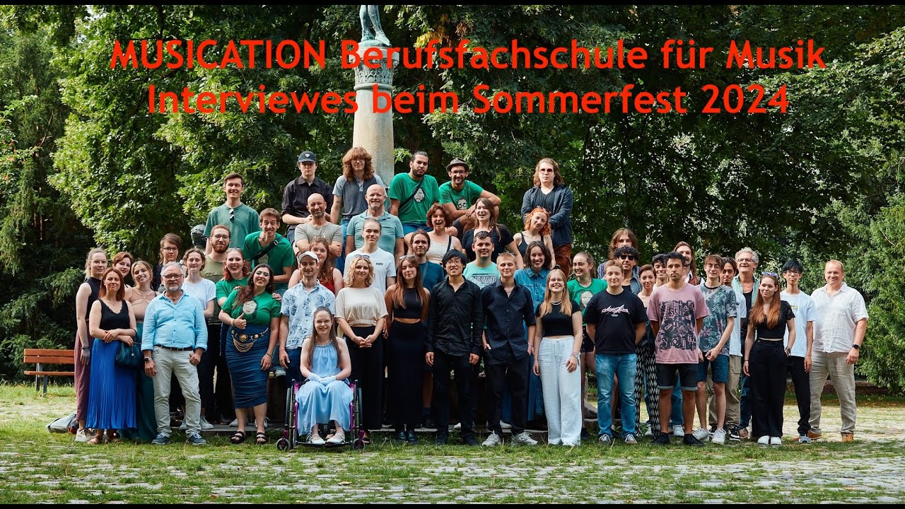 MUSICATION Berufsfachschule für Musik - Interviews Sommerfest 2024