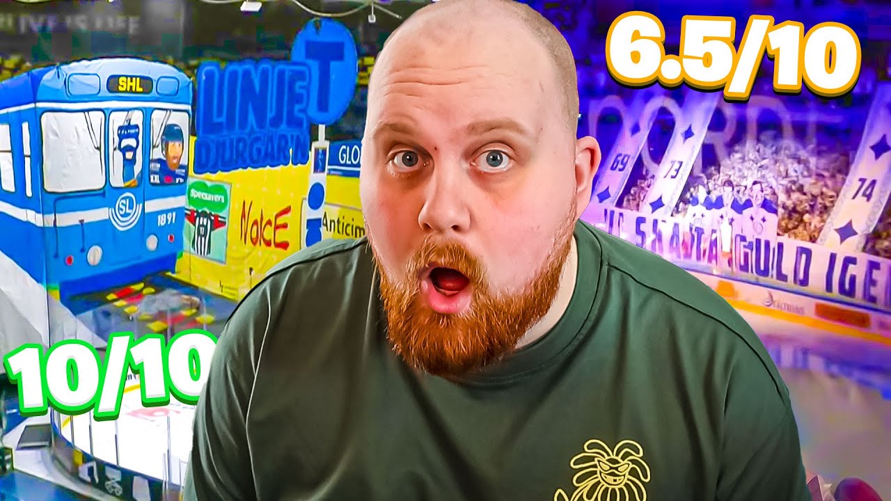 Reagerar på BÄSTA TIFO I SVENSK HOCKEY 2024!