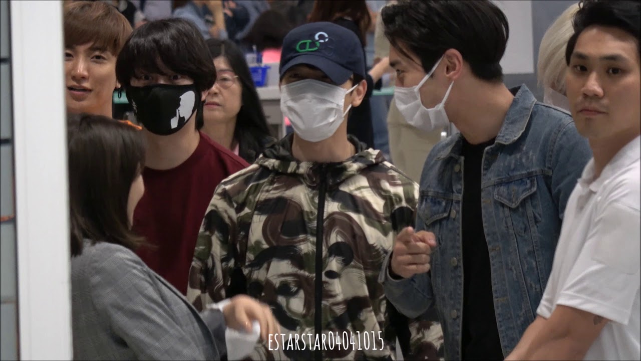 [180408 fancam] ICN 인천공항 동해 입국! (Donghae arriving)