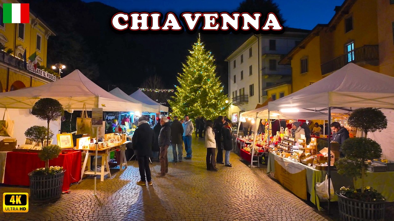 Chiavenna Italy Walking Tour | Charming Alpine Town Between Lake Como & Switzerland