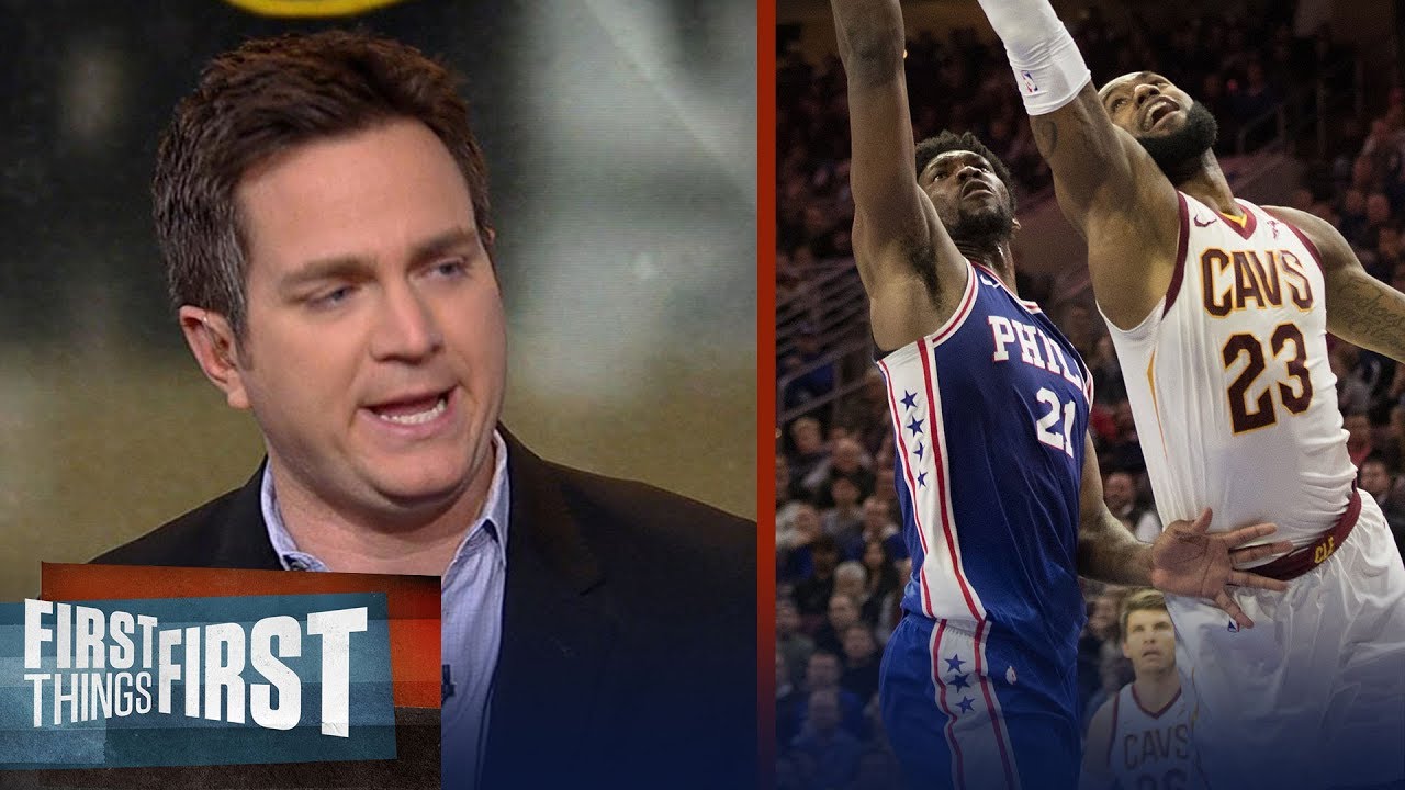 Chris Mannix on why LeBron fits better with Embiid in Philly than with Spurs | FIRST THINGS FIRST