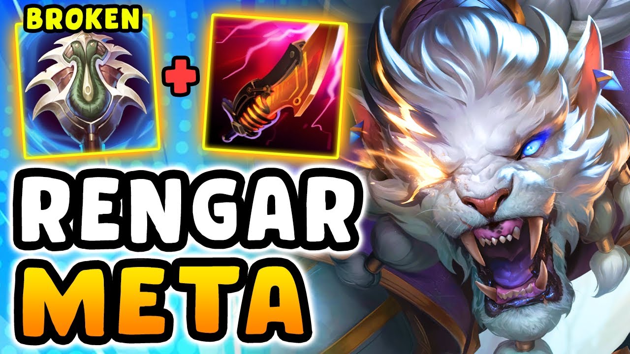 THIS IS WHY RENGAR JUNGLE IS BROKEN RIGHT NOW (INSTANT DELETES, NO ESCAPE)